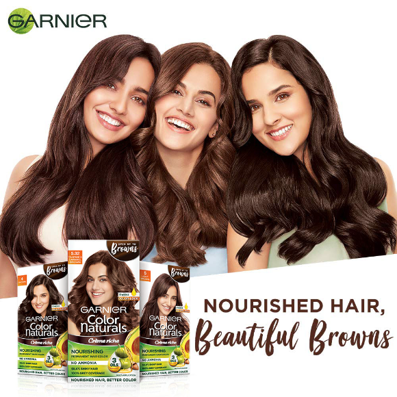 Garnier Color Naturals Mini Creme Hair Color - Darkest Brown